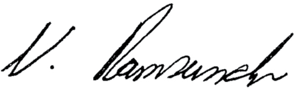 Vikesh Ramsunder Signature